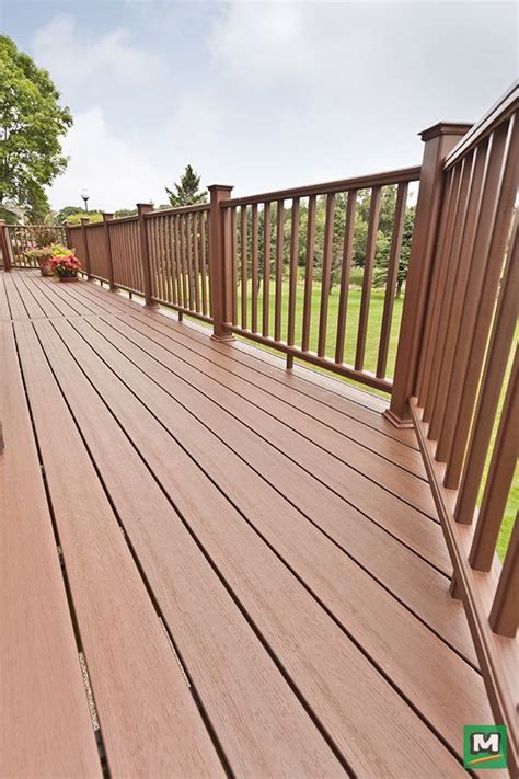 Menards deck railing - Beautiful railings are made more durable thanks to the special manufacturing process used by Fypon®. They are virtually maintenance free and resist decay, warping, fading, chipping, splintering, and rust. The simple, step-by-step installation instructions ensure all QuickRail® products live up to their name.
